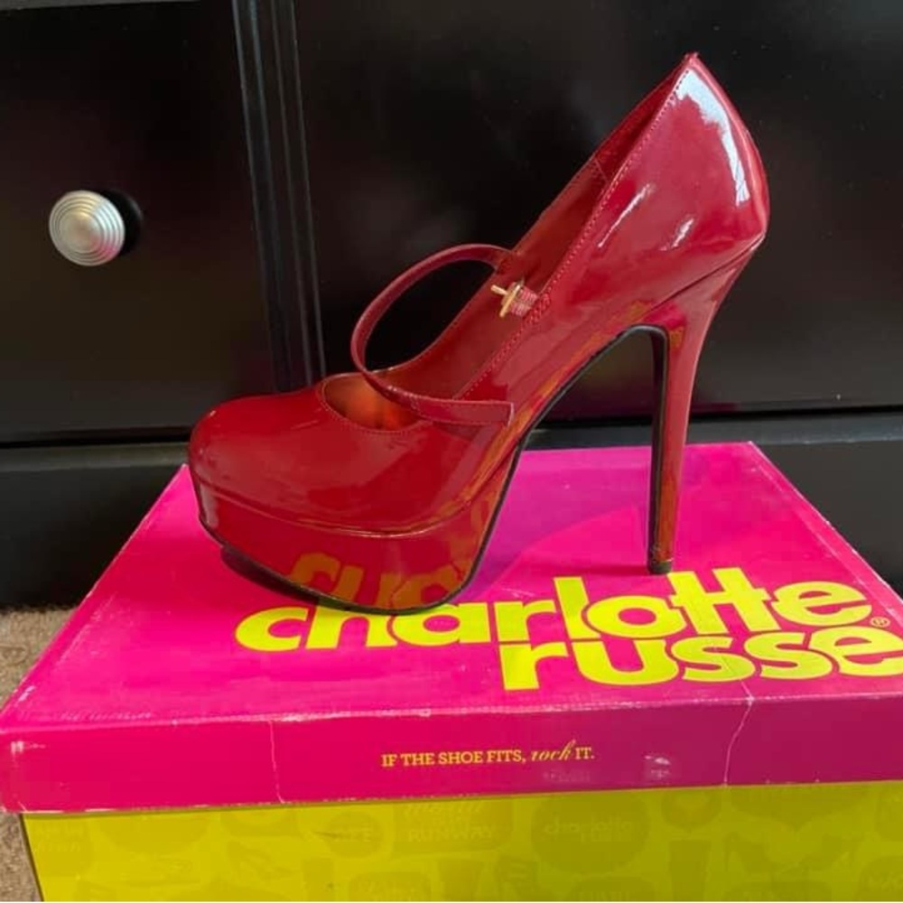 Red stiletto